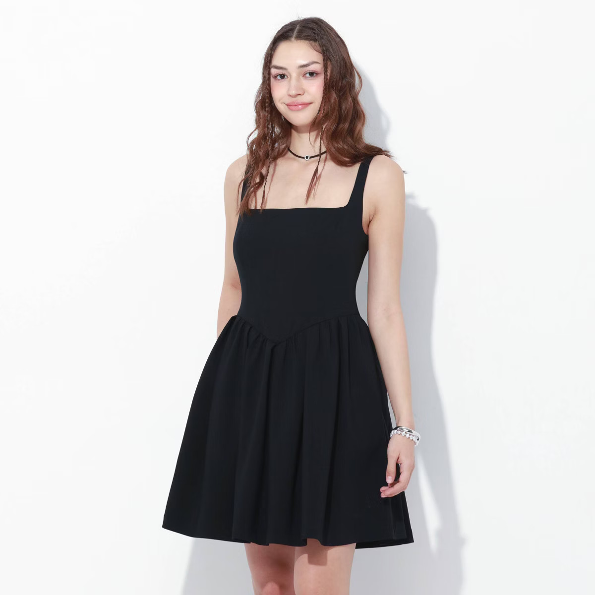 Women's Corset Mini Empire Waist Dress - Wild Fable™ Black | Target