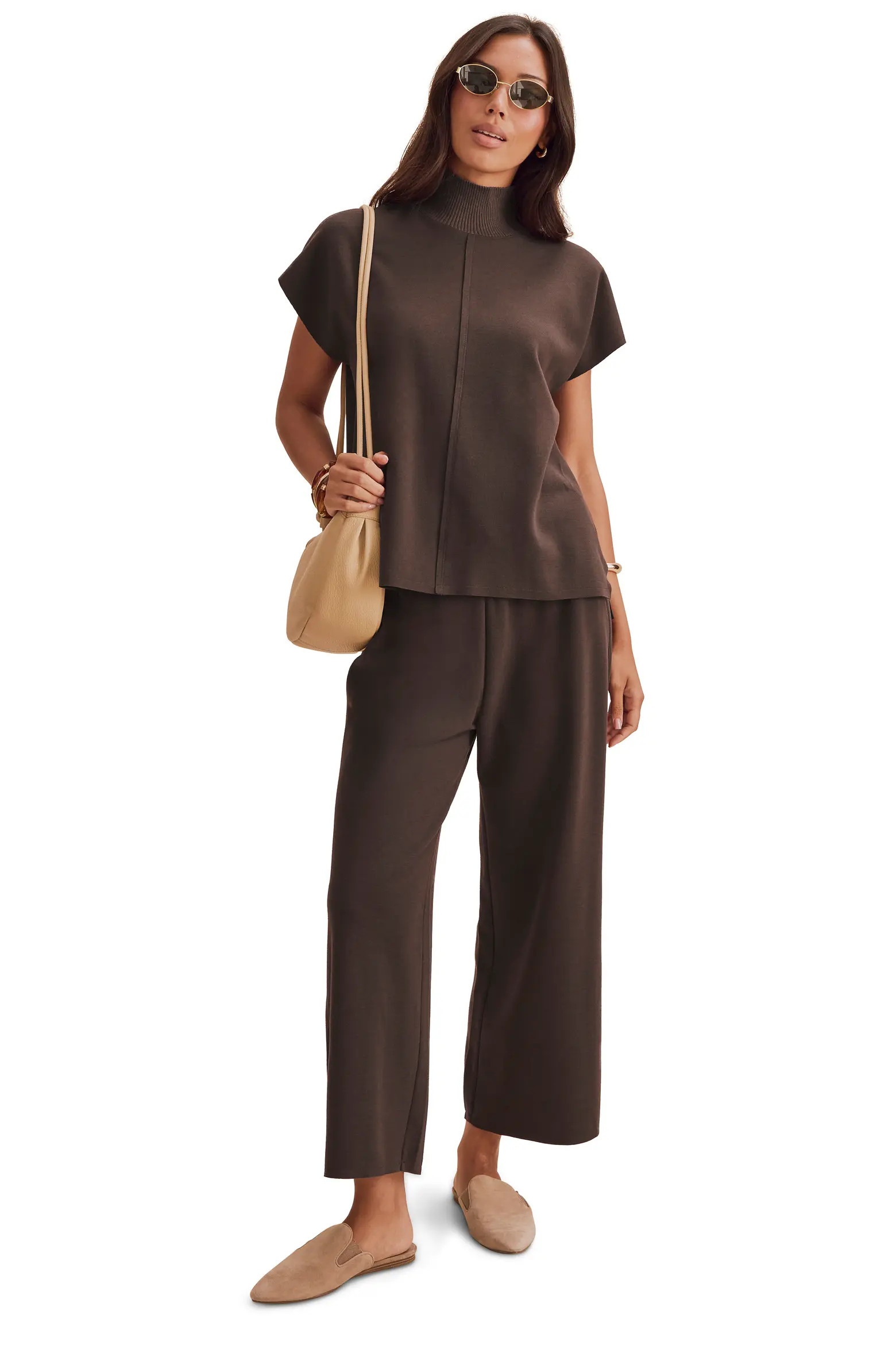 Splendid Winslow Crop Wide Leg Sweatpants (Women) | Nordstrom | Nordstrom