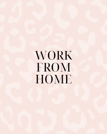 Esthetic work from home office essentials

#LTKhome #LTKfindsunder50