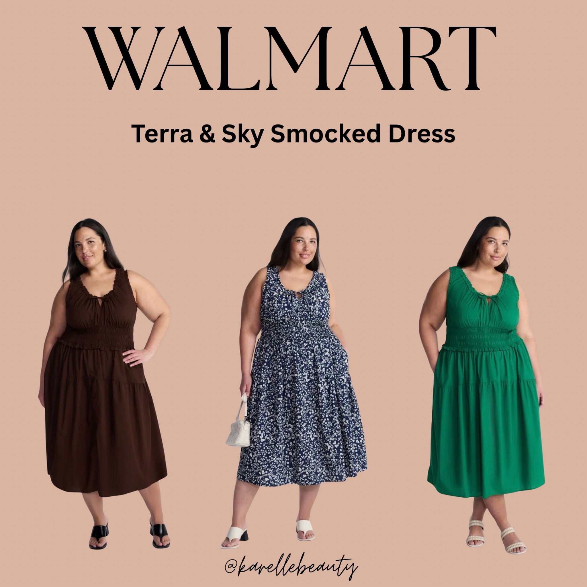 Terra & Sky Smocked Dress

#LTKSeasonal #LTKPlusSize