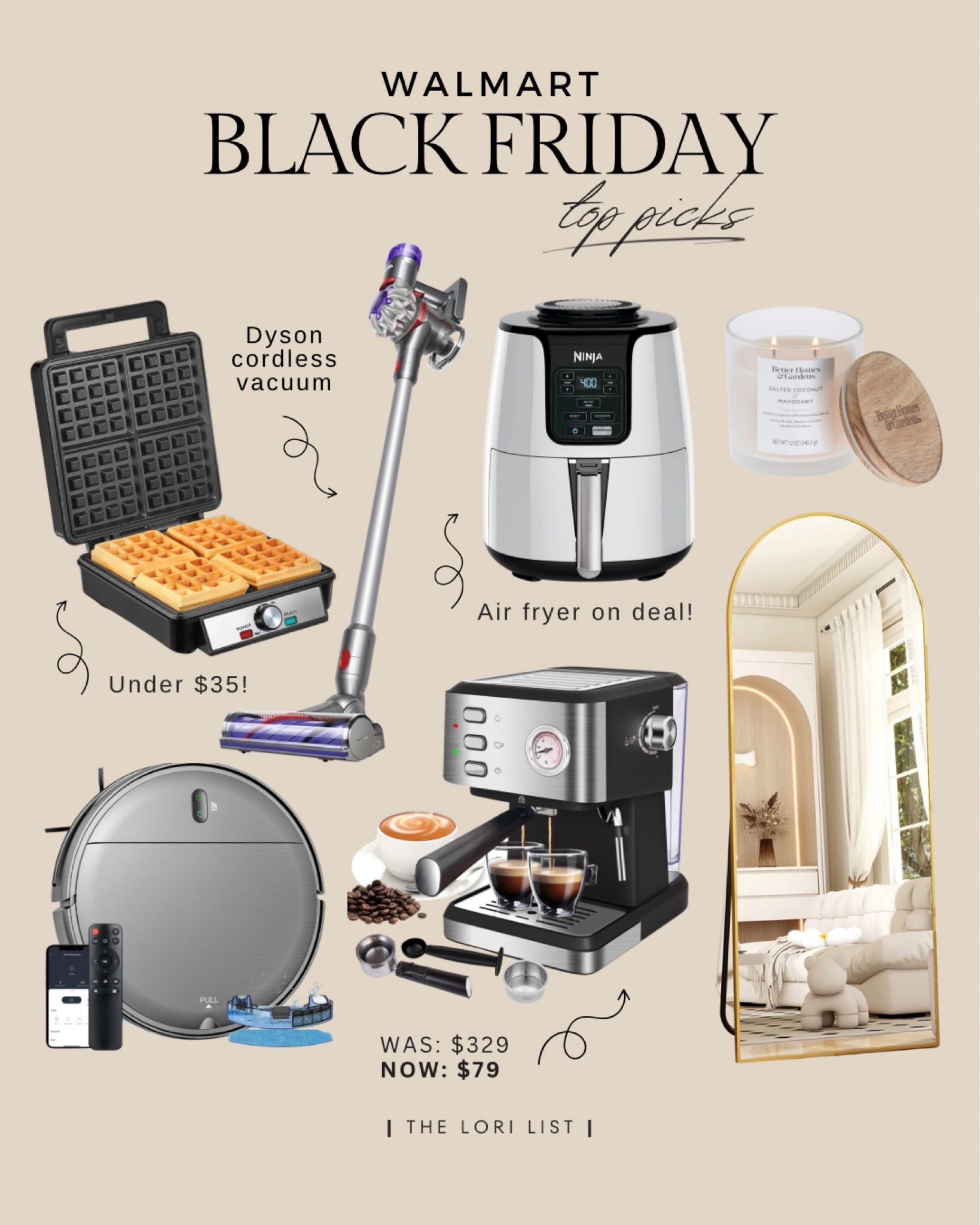 Walmart Black Friday Sale: Home & Kitchen 😍 So many MAJOR markdowns on home appliances and items!

black friday, black friday deals, black friday sale, walmart black friday, walmart sale, walmart home sale, black friday home, black friday kitchen, mirror, kitchen finds, kitchen appliances, mirror, cordless vacuum, candle, air fryer, waffle maker 

#LTKCyberWeek #LTKSaleAlert #LTKHome