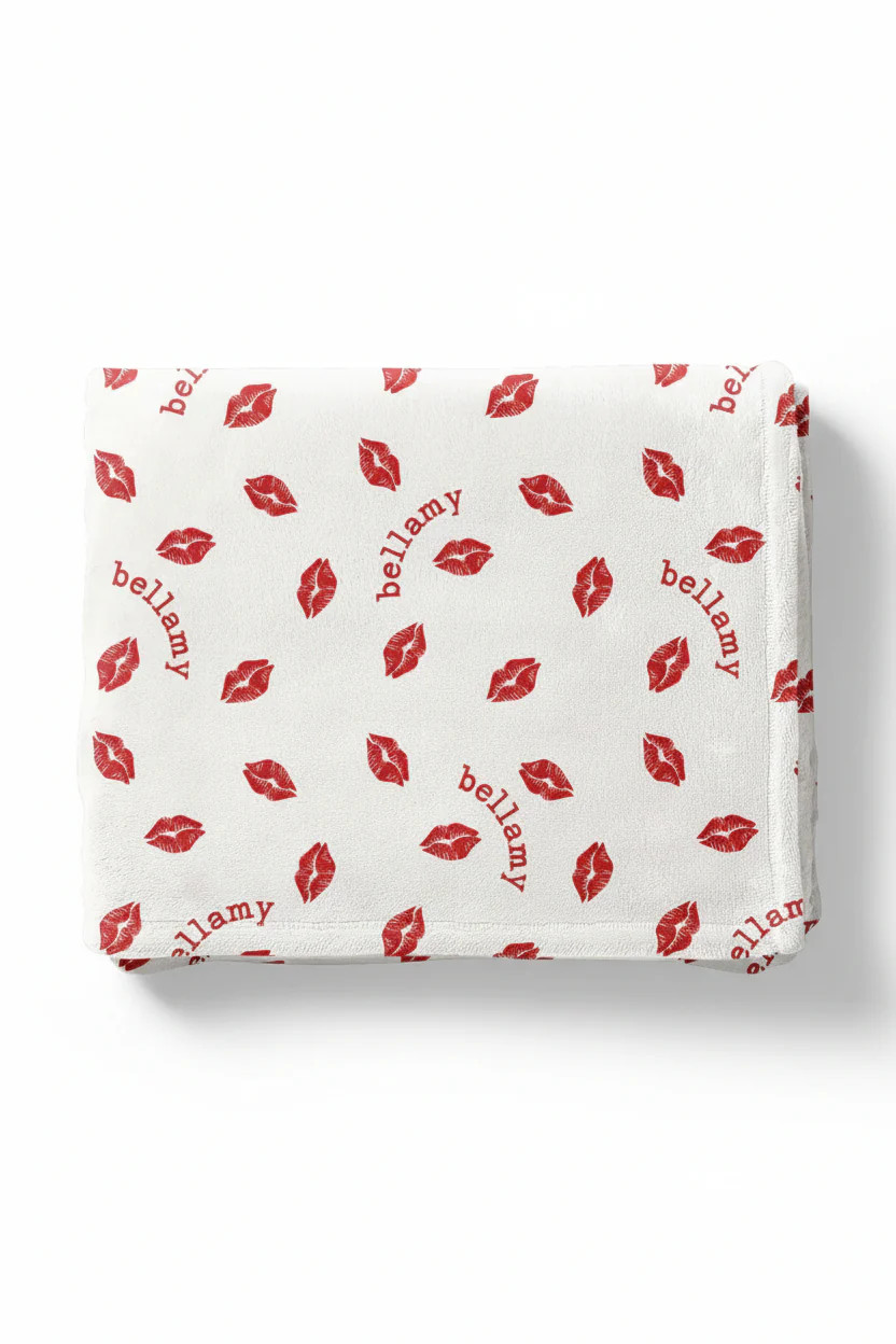 Little Kisses Personalized Kids Blanket | Caden Lane