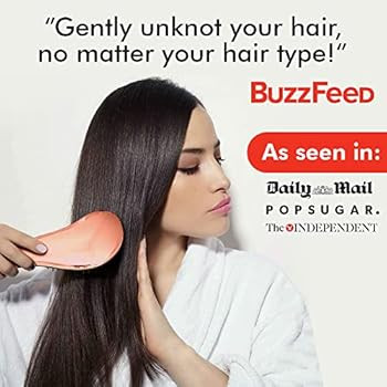 Amazon.com : Detangling Brush. Detangler Hairbrush for Curly, Thick, Natural, Straight, Fine, Wet... | Amazon (US)