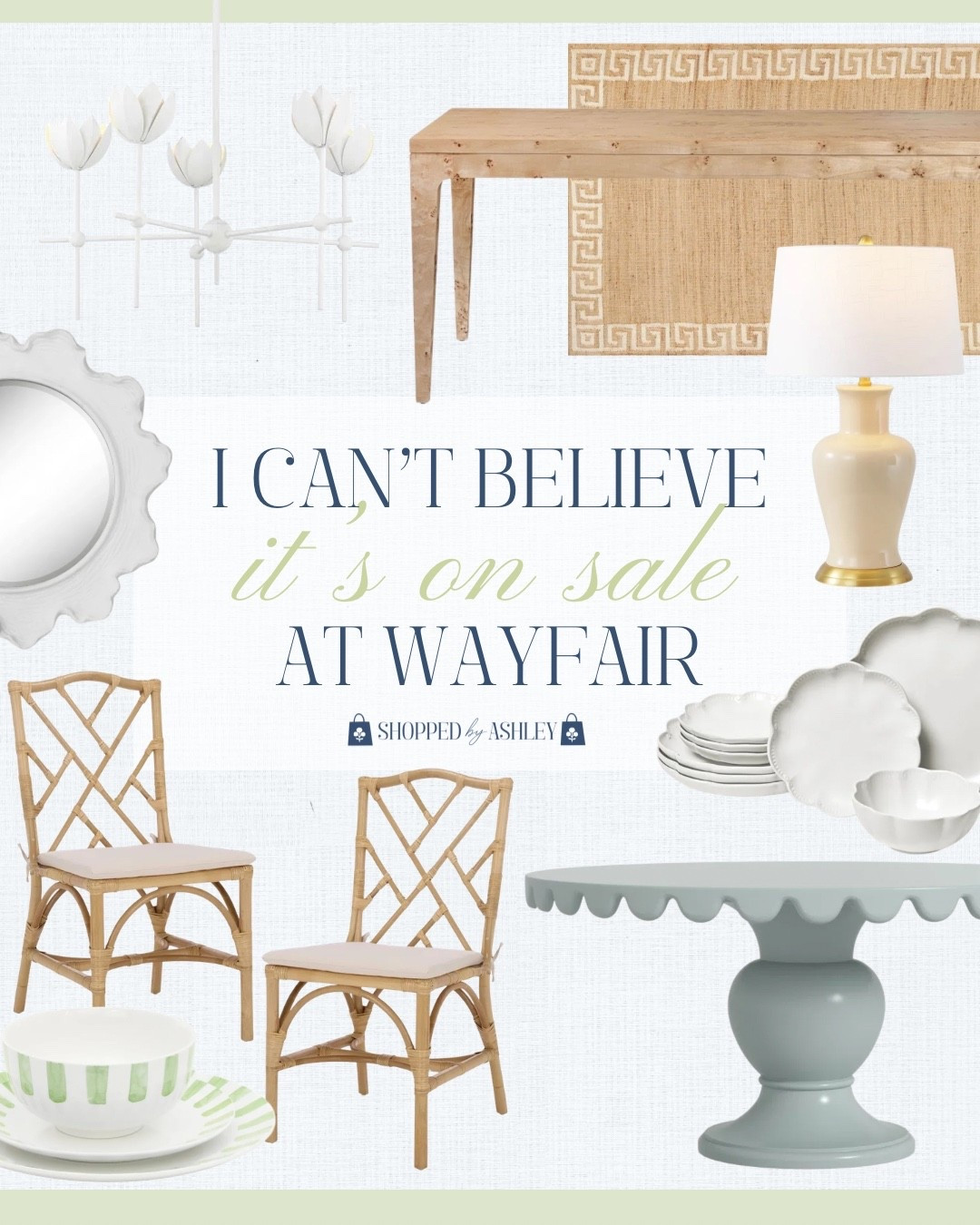 #ad It’s time for Wayfair’s Hot Summer Sale, and some of my favorite dining room pieces are marked down.

If your dream dining room is classic, coastal, and timeless, these finds are for you!  @wayfair #wayfair #wayfairpartner