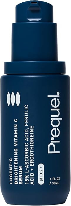 Prequel Skin Lucent-C, Vitamin C Serum for Face. Professional Facial L-Ascorbic Acid, Ferulic Aci... | Amazon (US)