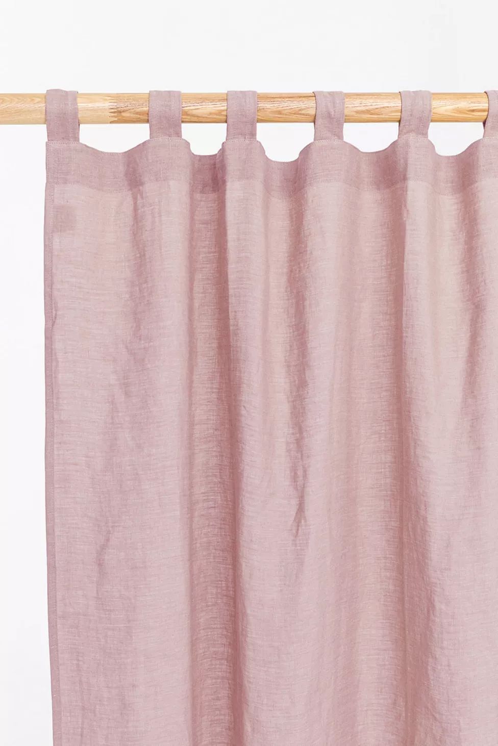 MagicLinen Tab Top Linen Curtain Panel | Urban Outfitters (US and RoW)
