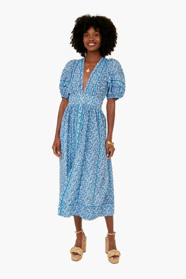 Blue Mistral Reine Midi Dress | Tuckernuck (US)
