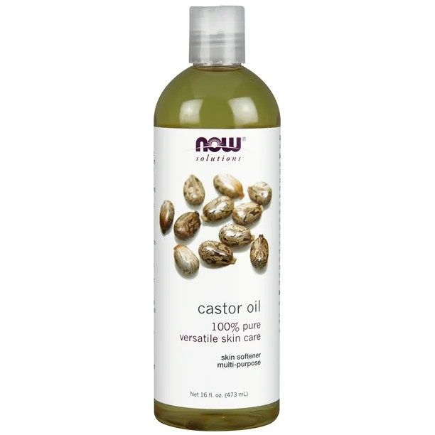Now, 100% Pure Castor Oil for Skincare, 16 oz | Walmart (US)