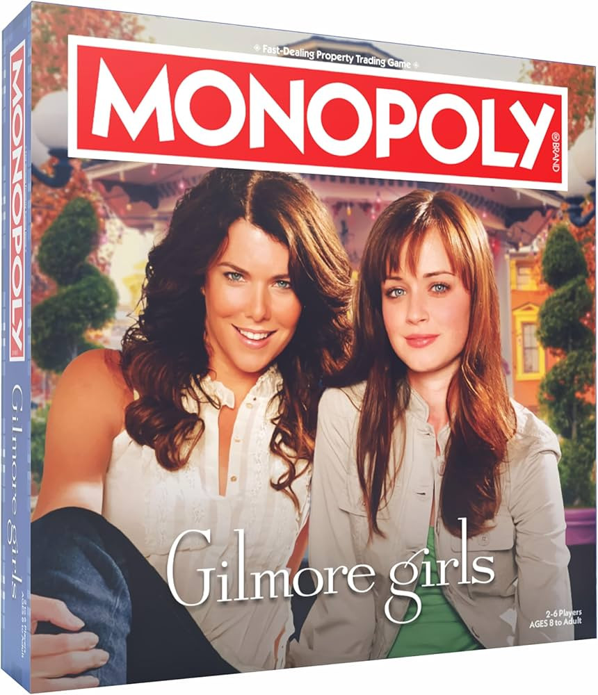 Monopoly: Gilmore Girls, Buy, Sell & Trade Iconic Stars Hollow Locations, Includes 6 Collectible ... | Amazon (US)