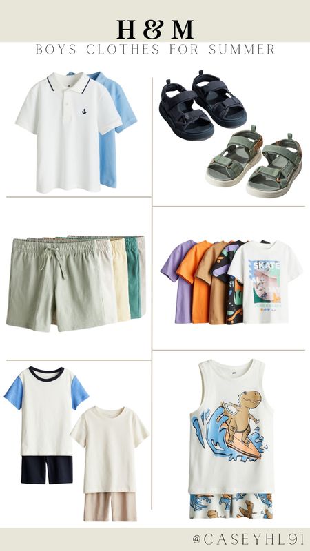 H&M boy clothes perfect for a new summer wardrobe! 

#LTKstyletip #LTKSeasonal #LTKkids