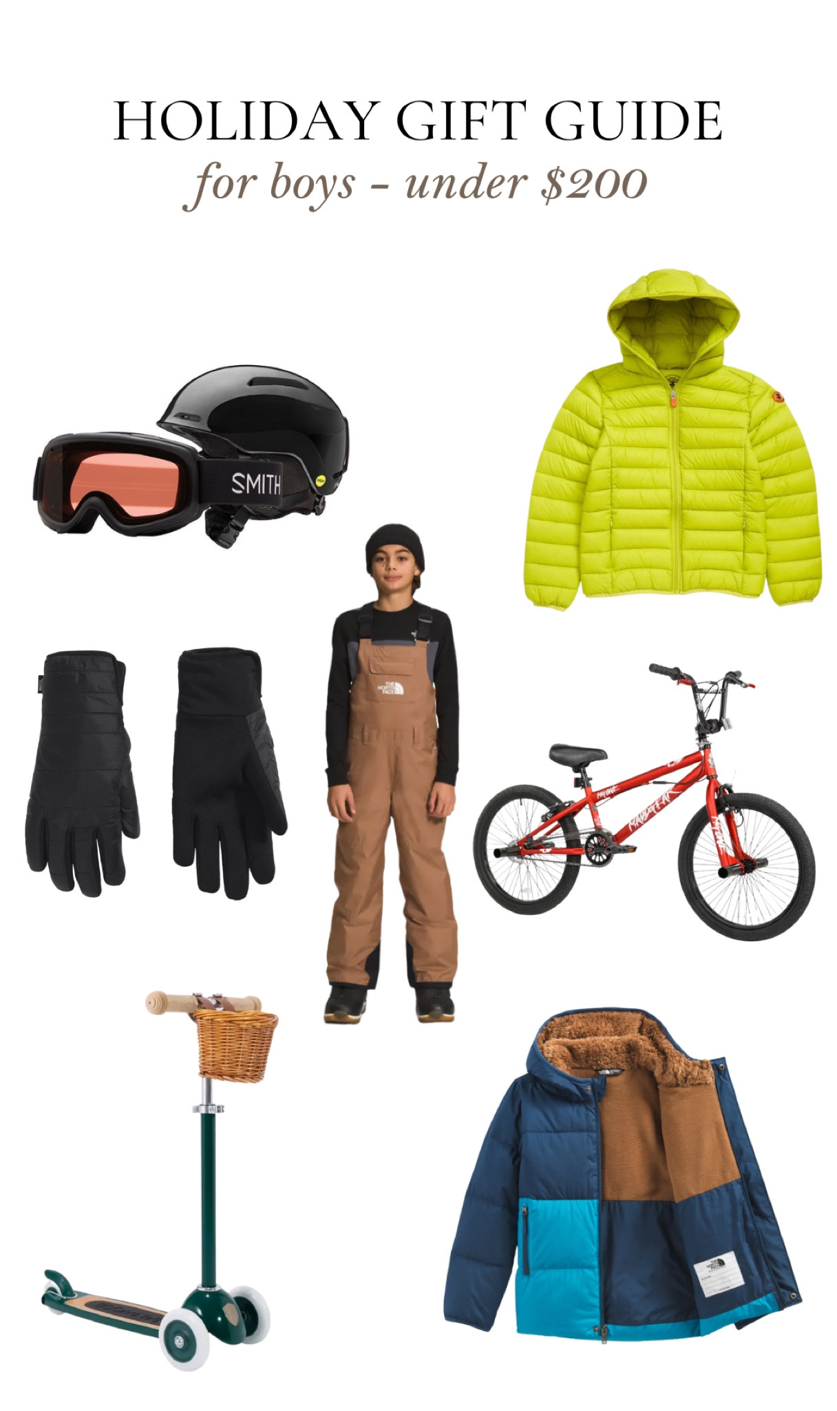 Gift guide - for boys under $200