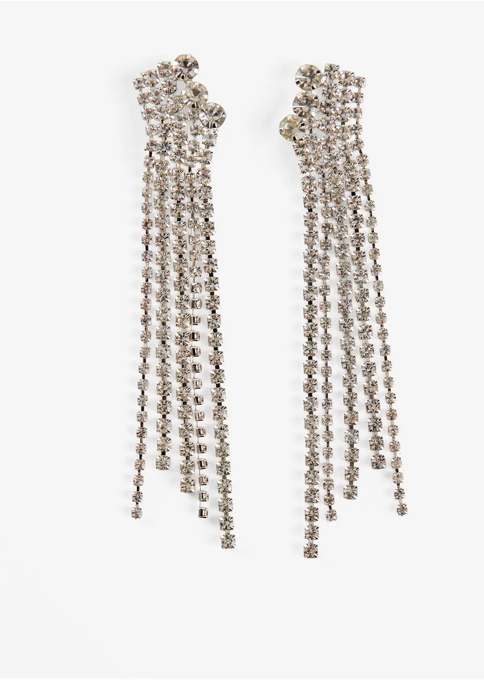 Boucles d’oreilles avec strass en cristal de verre | Bonprix FR