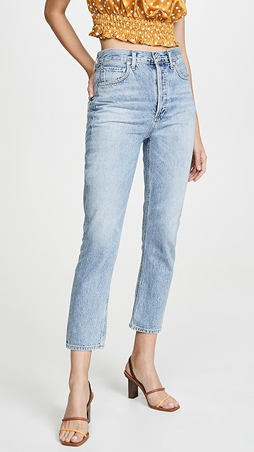 Double Pocket Riley High Rise Cropped Jeans | Shopbop