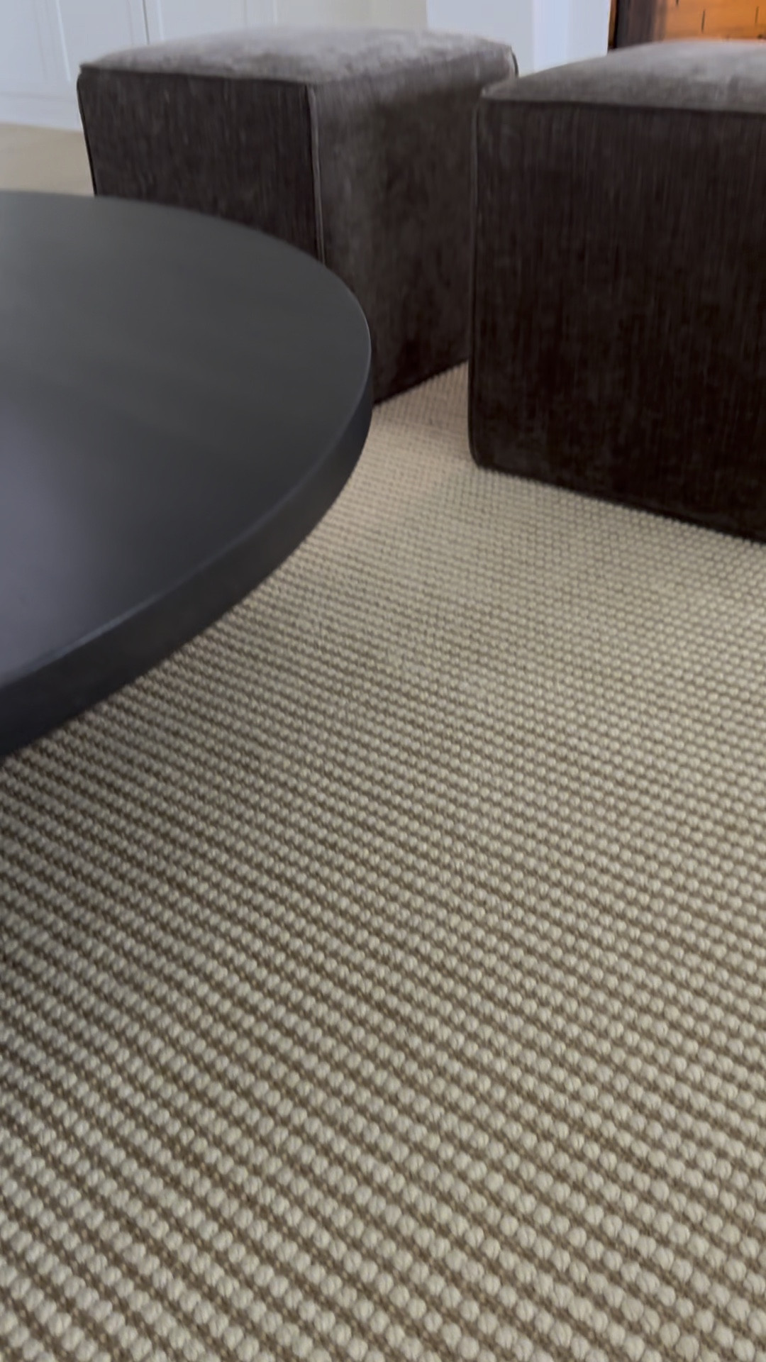 My new neutral rug is soft to the touch and low shed. Great combination of wool and jute. I live these new ottomans with it!

#LTKhome #LTKfindsunder100 #LTKstyletip