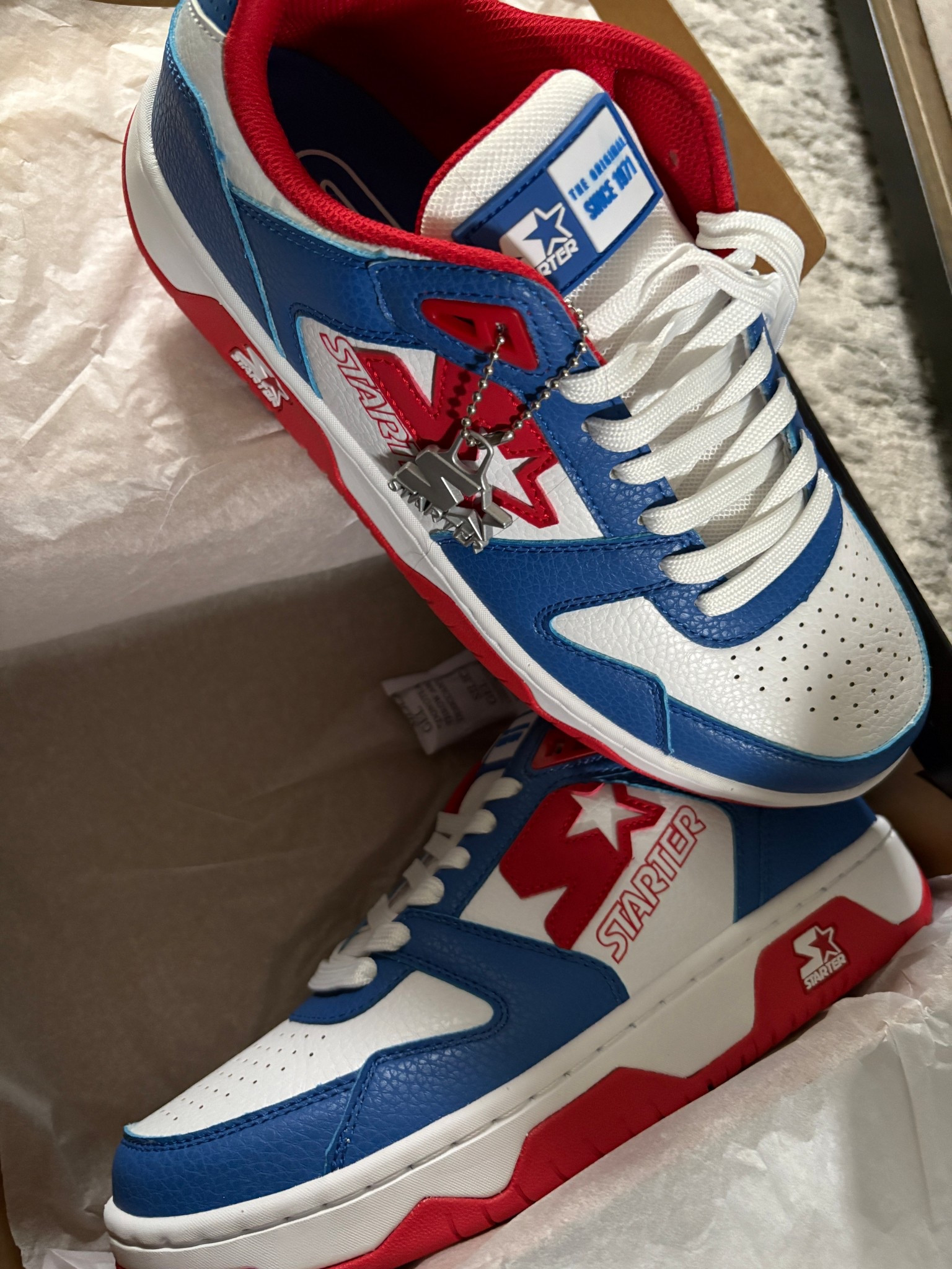 Starter throwback sneaker sale. Rep red white and blue!
USA and Go Bills

#LTKActive #LTKFindsUnder50 #LTKSaleAlert