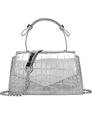 Crossbody Bags Silver Bag Y2K Evening Bags Tote Bag for Women Handbags for Women Hobo Bags Should... | Amazon (US)