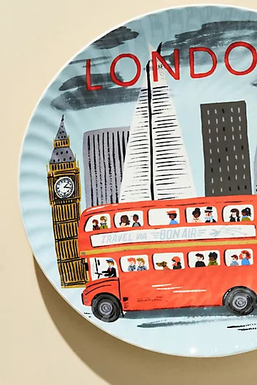 Rifle Paper Co. for Anthropologie Travel Plate | Anthropologie (US)