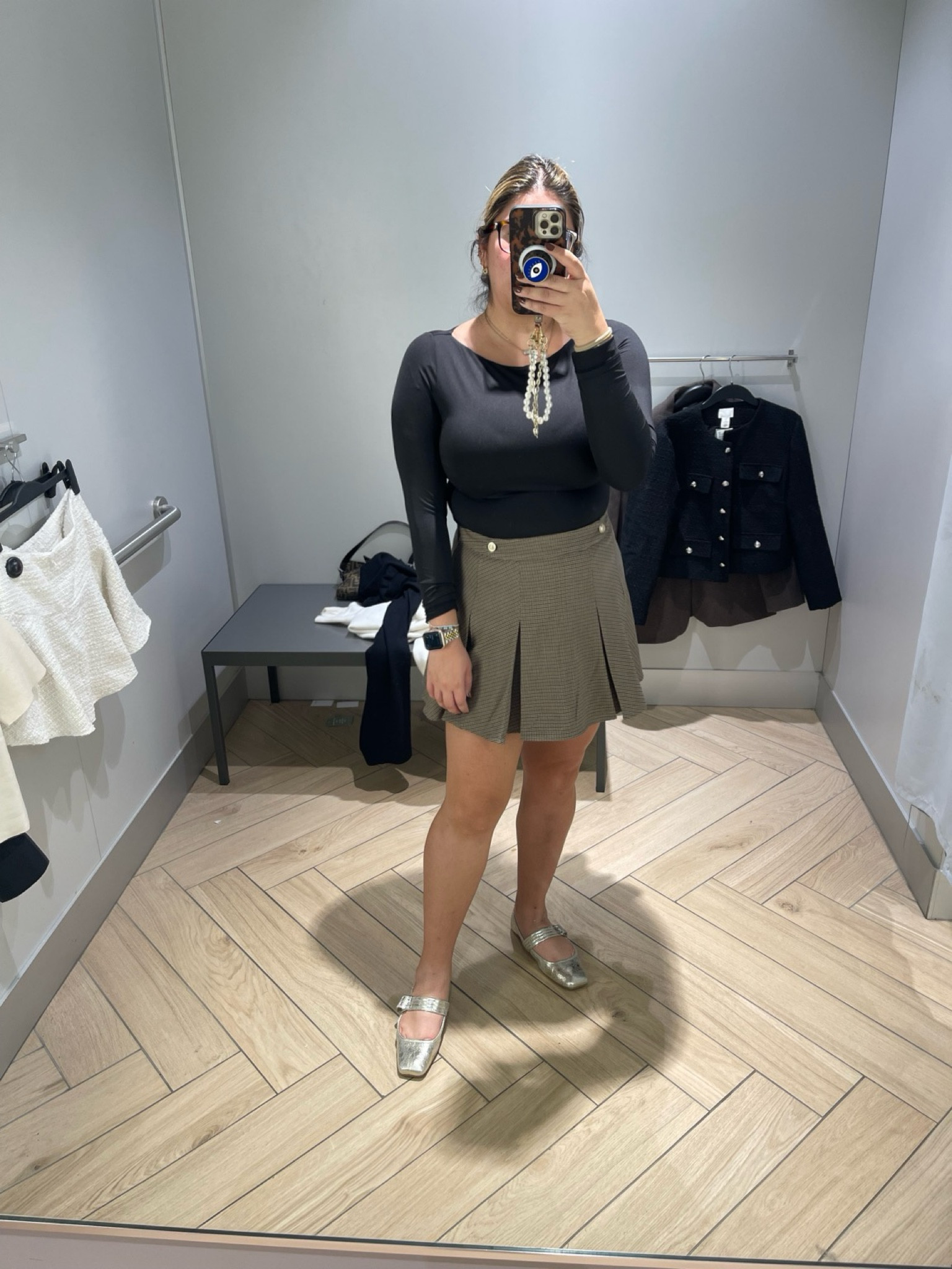 I’ve been wanting a skirt like this since last fall and I found this one under $30 and it is a great length for tall girls! Im 5’8 for reference 

#LTKSeasonal #LTKFindsUnder50