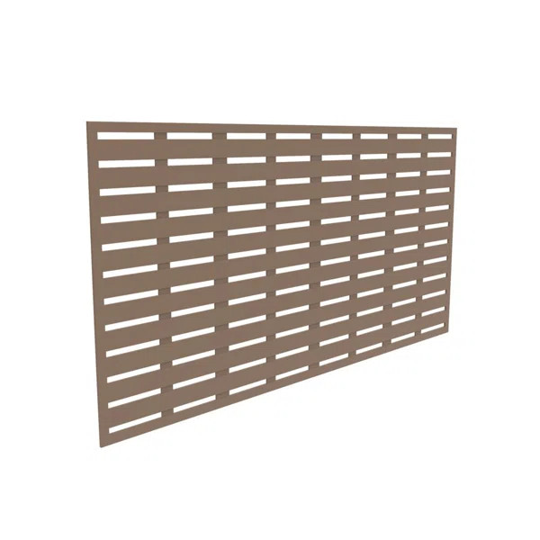 3 ft. H x 6 ft. W Boardwalk Privacy Screen | Wayfair Professional