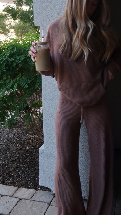 Ribbed matching set! Love the way these pants fit. Such an easy color to wear each piece separately as well. Code mckennam15 🤎 wearing an Xs

#LTKGiftGuide #LTKFindsUnder100 #LTKootd