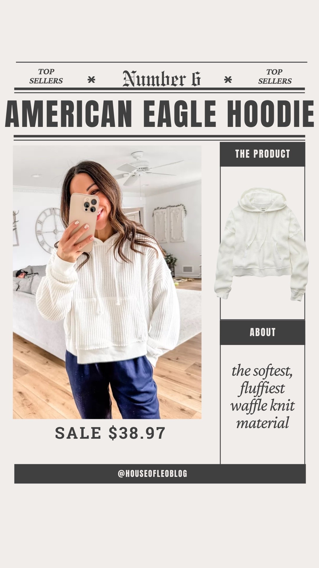 Wearing small white hoodie

#LTKOver40 #LTKSaleAlert #LTKFindsUnder50