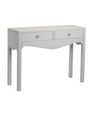 42in Linen Wrap Console Table | Marshalls