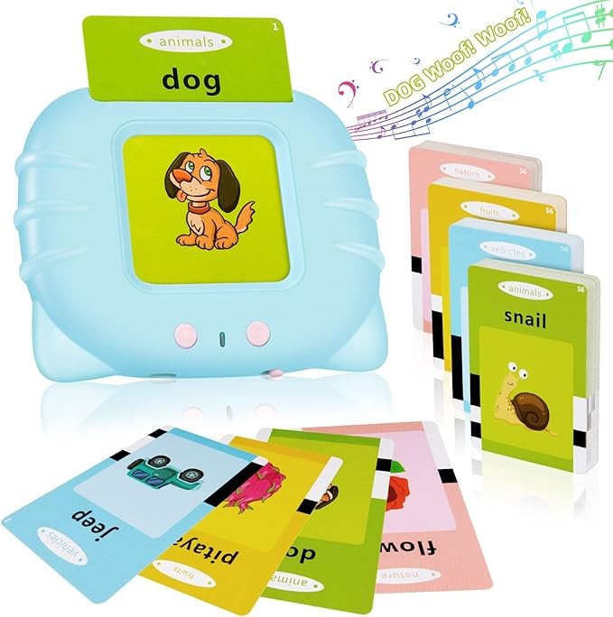 Ednzion Talking Flash Cards with 224 Sight Words,Montessori Toys,Speech Therapy Toys,Autism Senso... | Amazon (US)