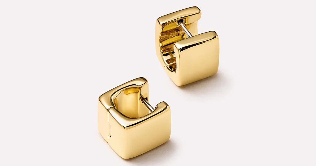 Gold Hoop Earrings - Aubrey Mini | Ana Luisa