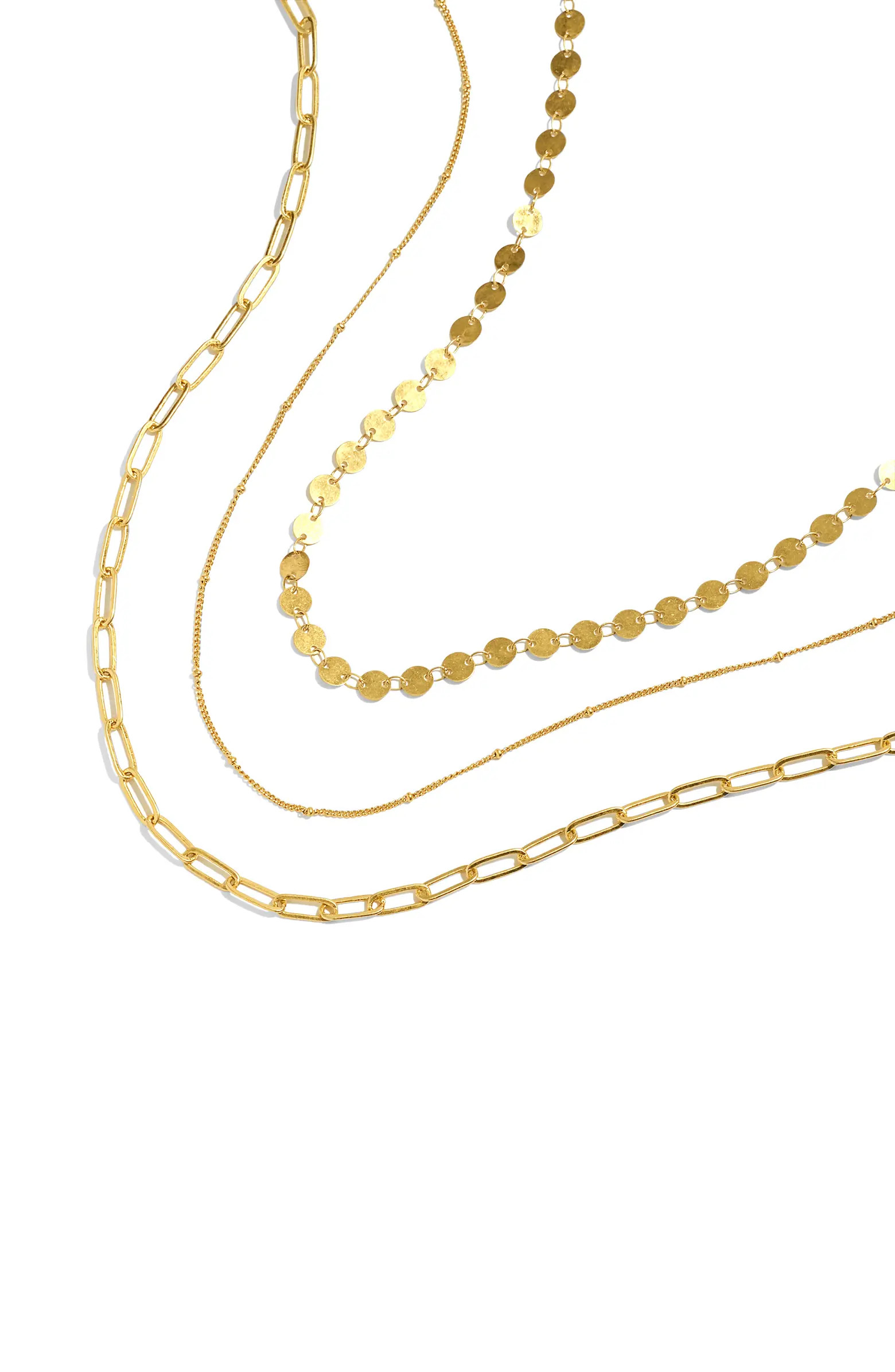 Set of 3 Chain Necklaces | Nordstrom