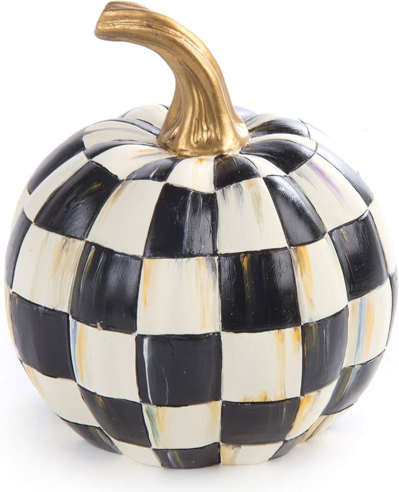 MACKENZIE-CHILDS Mini Decorative Pumpkin for Fall Decor, Autumn Decorations for Home, Courtly Che... | Amazon (US)