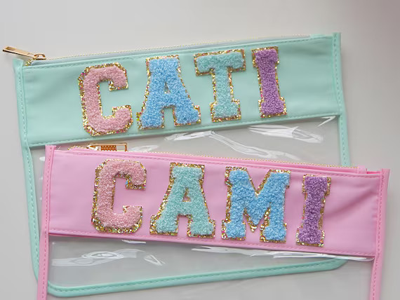 Clear Flat Patch Pouch  Patches Sold in Other Listing | Etsy | Etsy (US)