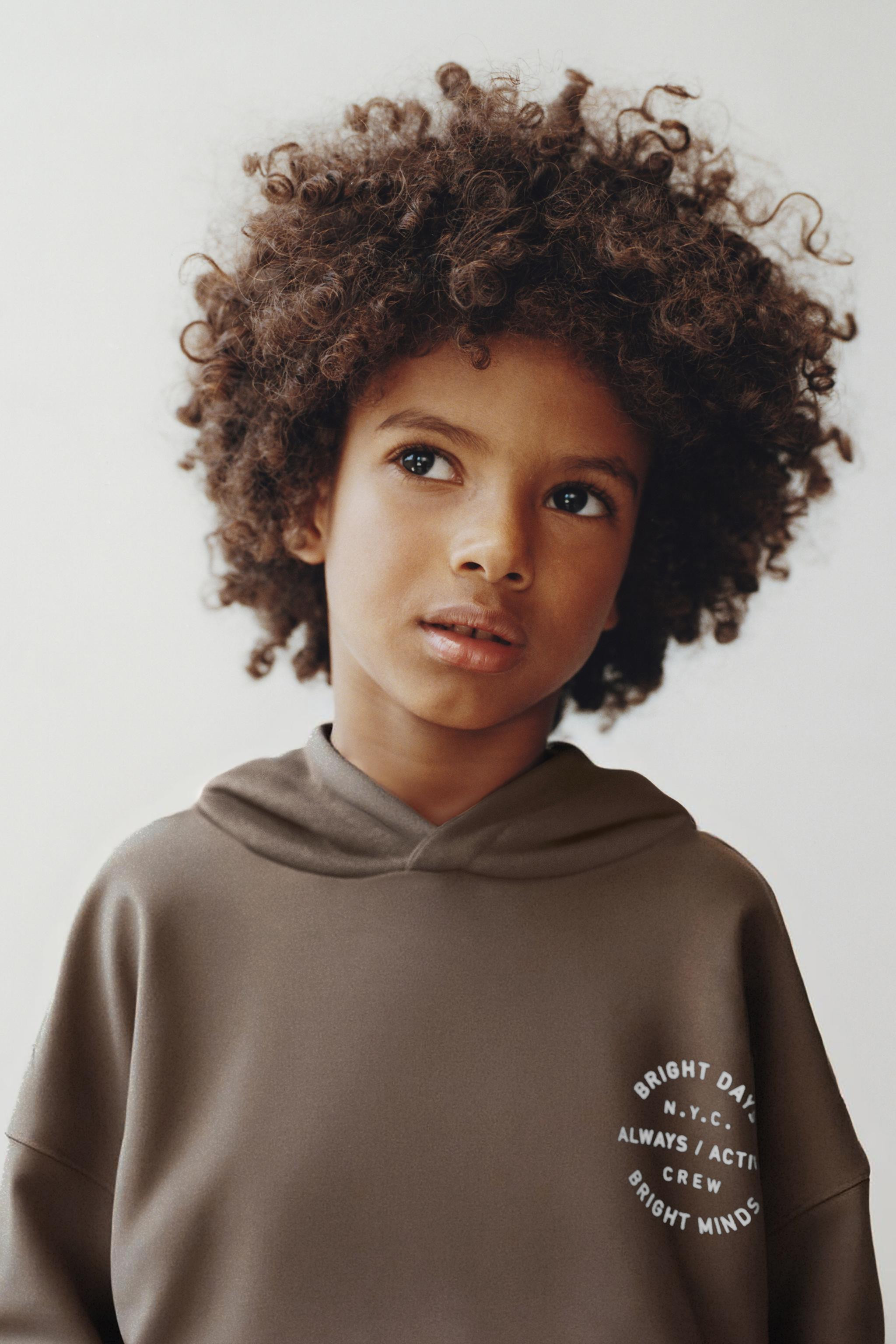 TEXT JOGGING HOODIE AND JOGGER PANTS SET | Zara US