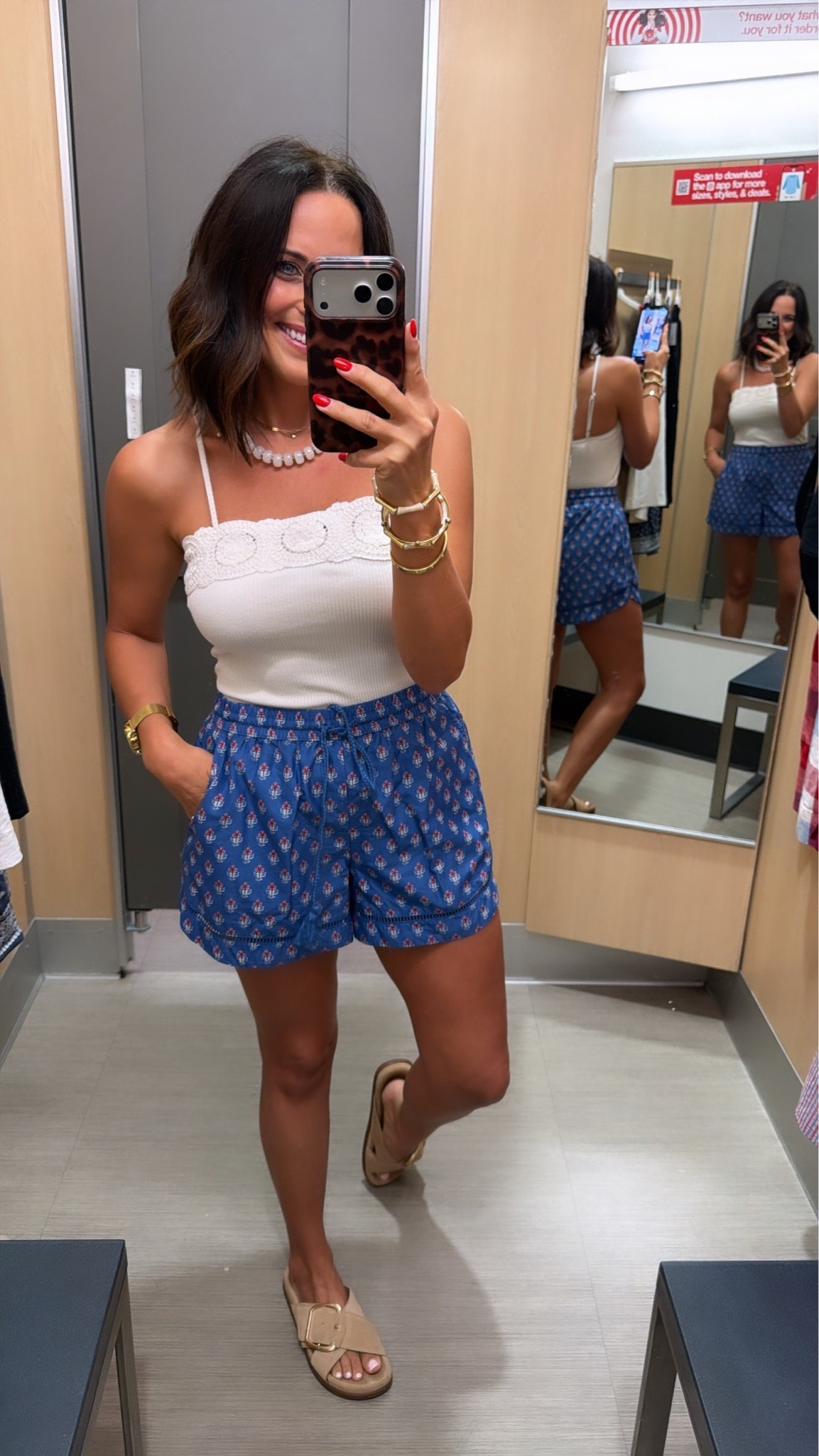 I couldn’t leave without this. Such a cute little summer outfit.

Size XS, 5’3 for reference

#LTKStyle #LTKFinds #TargetStyle #TargetFashion #TargetFinds #AffordableFashion #SummerStyle #OOTD #EverydayStyle #LTKUnder50