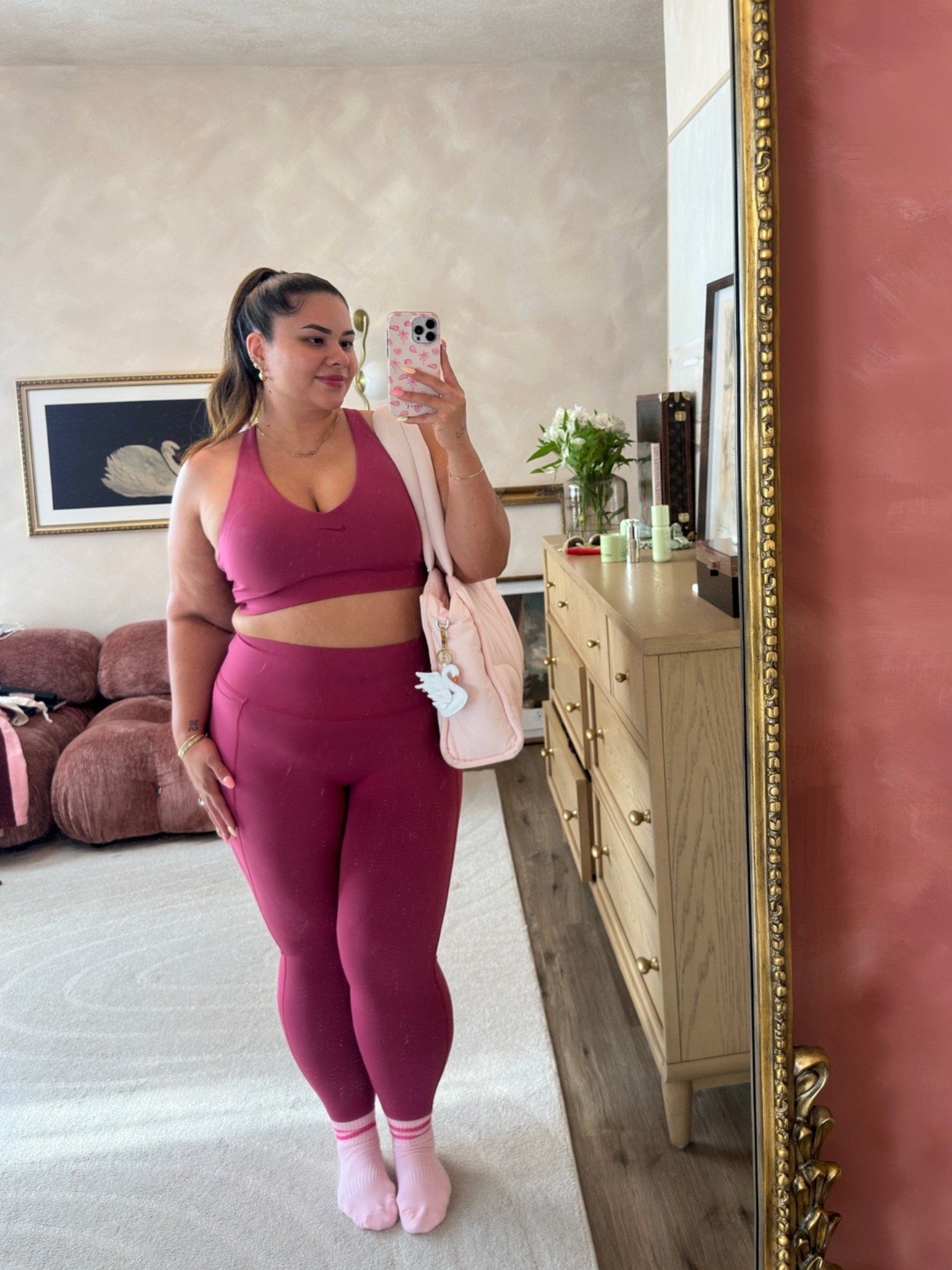 today’s pilates outfit 🎀🩰 wearing size XL in both but could’ve done an XXL on the top

#LTKfitnessgoals #LTKMidsize #LTKActive