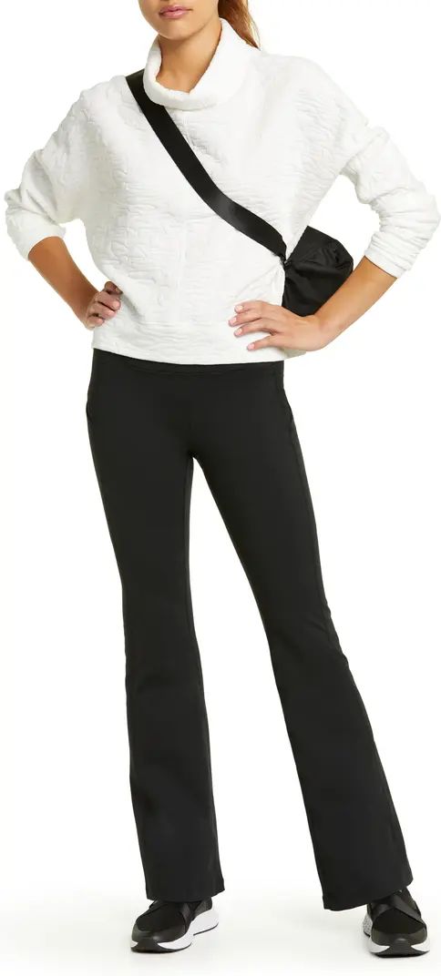 Live In High Waist Pocket Flare Pants | Nordstrom