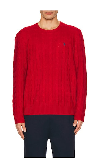 Long Sleeve Pullover in Park Ave Red | Revolve Clothing (Global)
