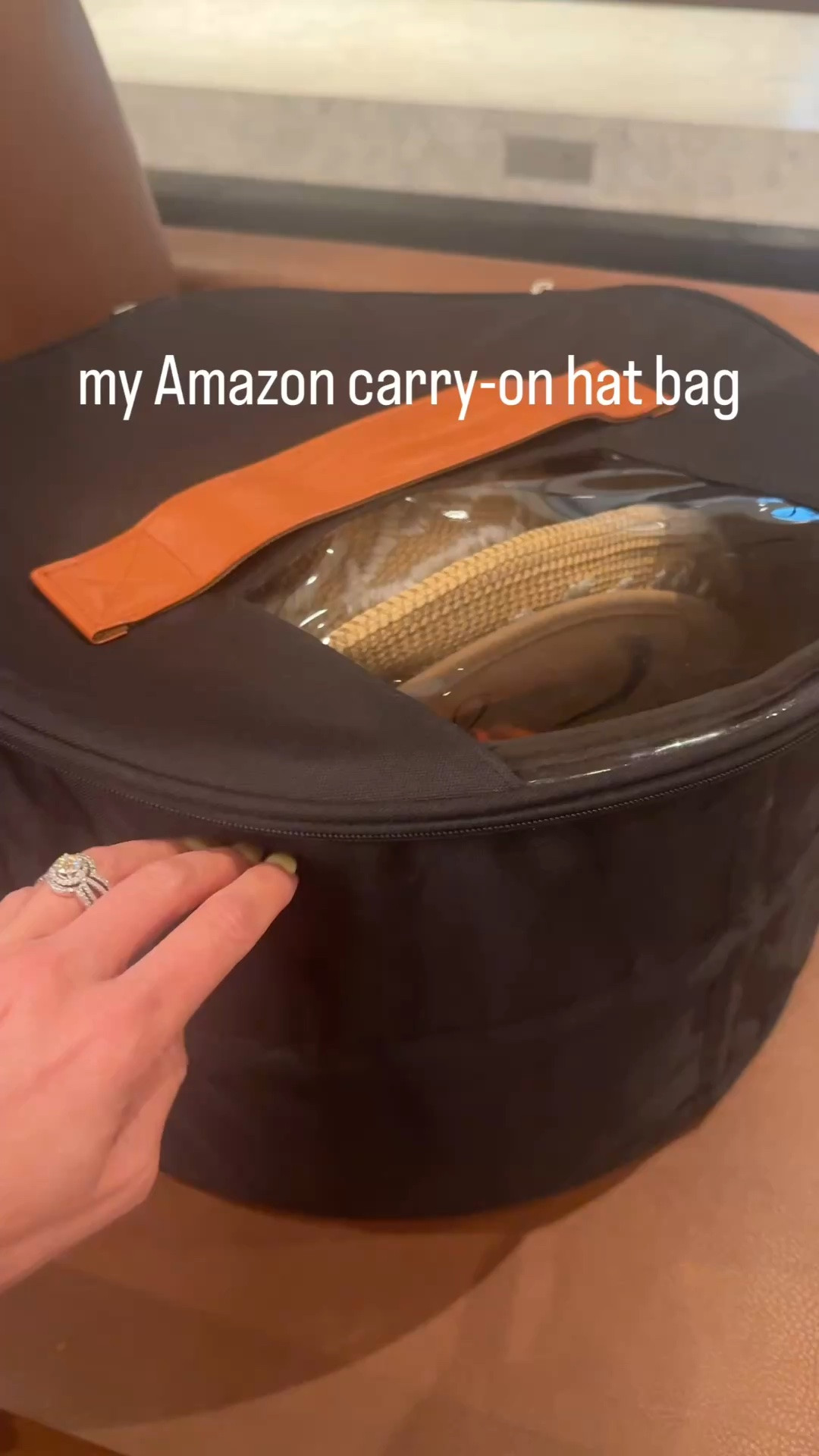 my Amazon carry-on hat bag — keeps my @Eric Javits hats from getting crushed + straps right onto my suitcase. so easy to travel with.

#LTKTravel #LTKmomlife #LTKSaleAlert