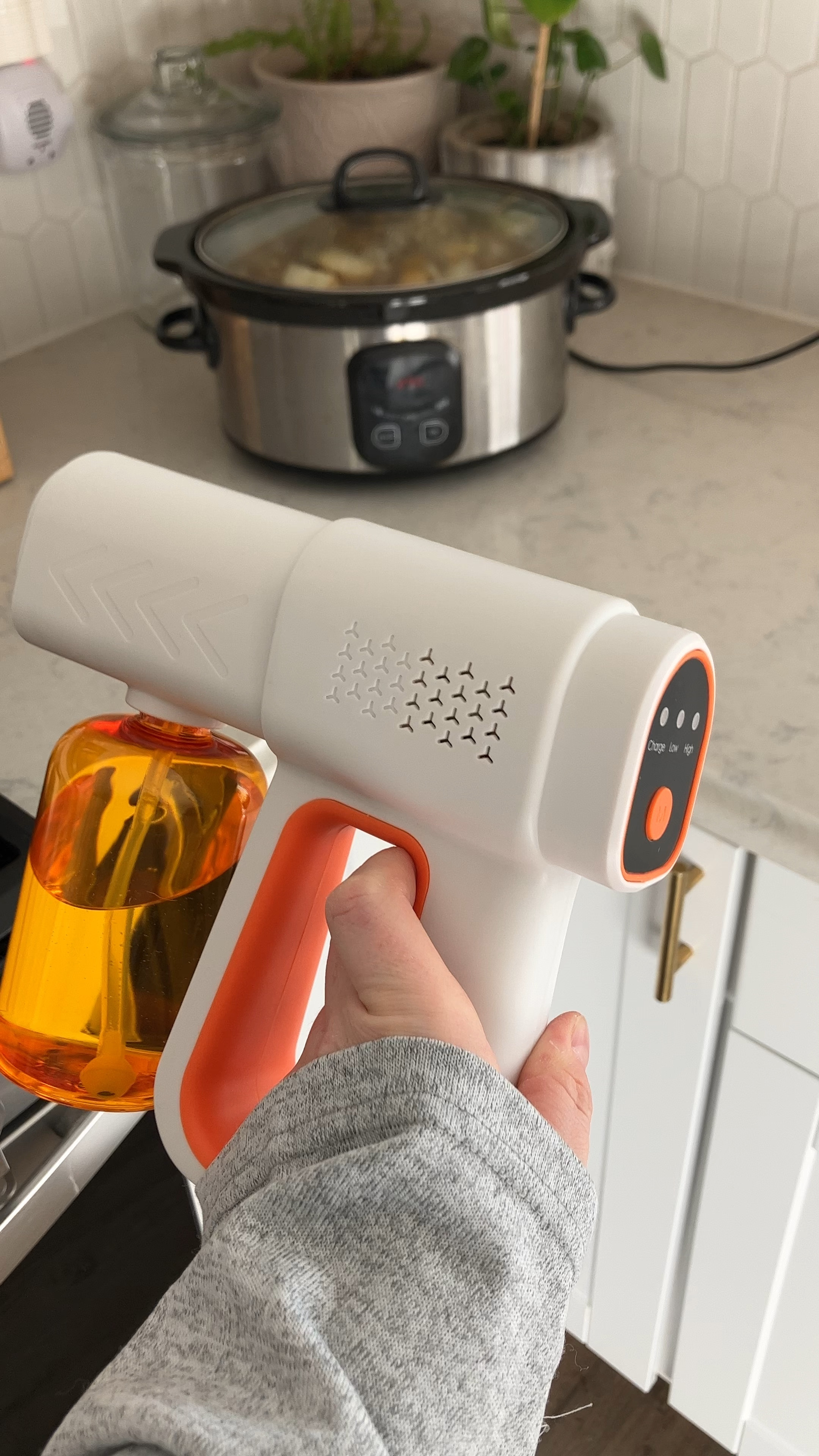 Sanitizing mister with UV light #clean #coldandfluseason #sanitizer 

#LTKfamily #LTKhome #LTKfindsunder50