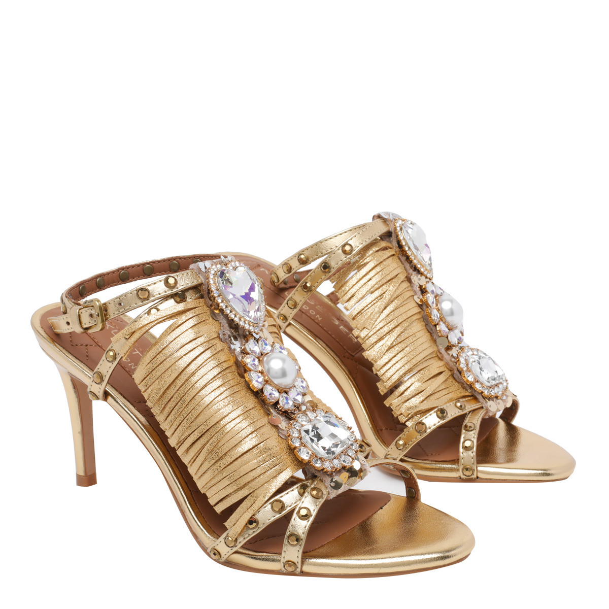 Kurt Geiger With Heel Golden - Women | Italist.com US