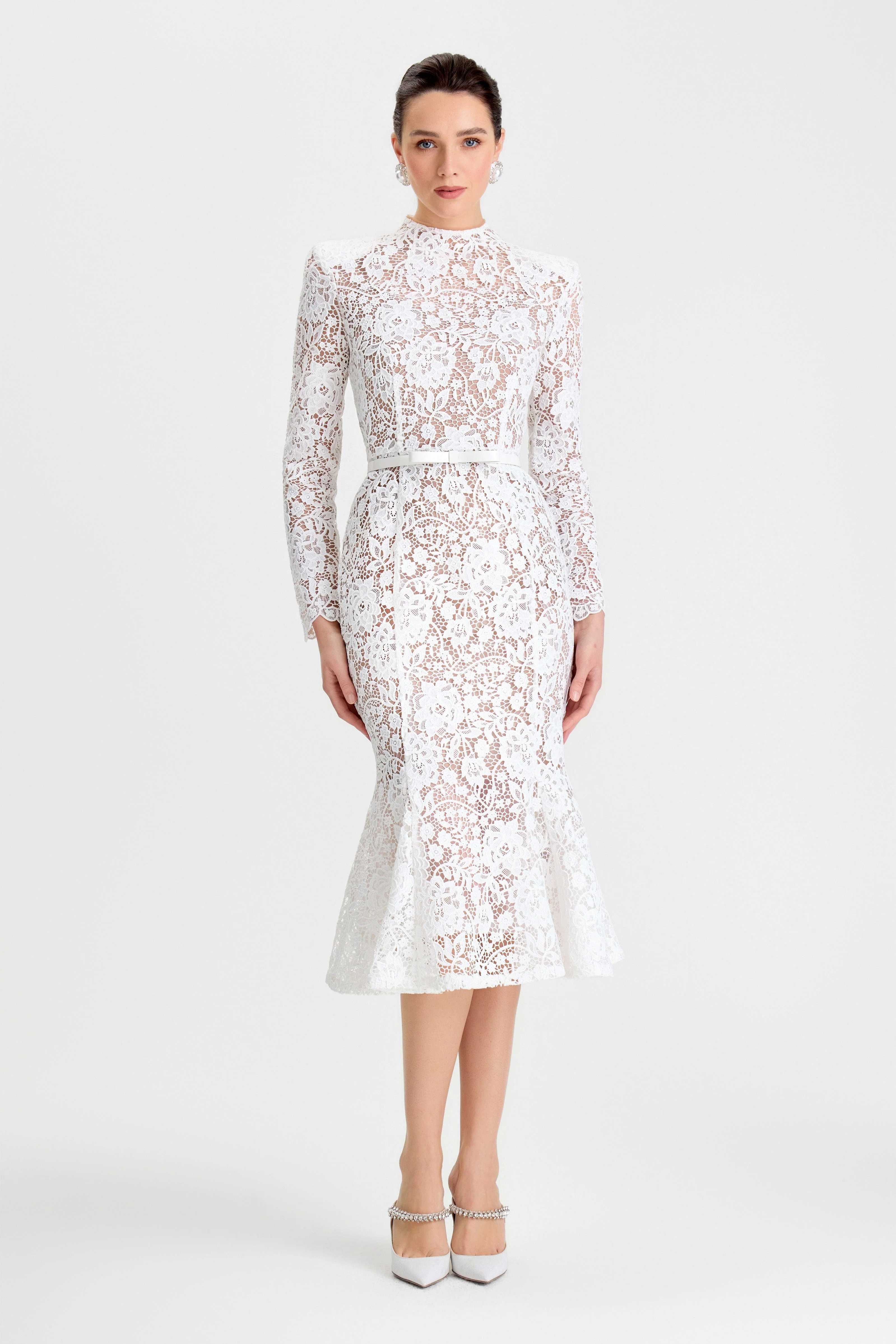 Juliette White Dress | Nadine Merabi