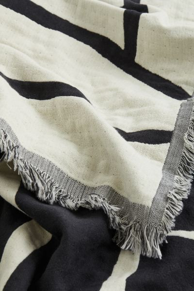 Jacquard-weave Cotton Throw | H&M (US + CA)