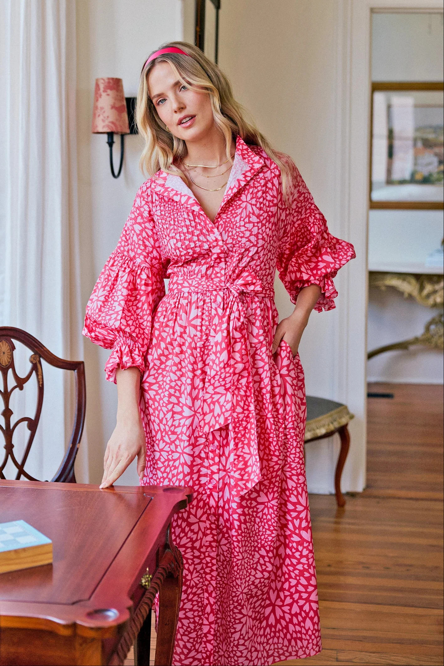 Sheridan French I PreSpring 2026 I The Every Body Dress in Perfectly Imperfect Hearts Smitten | Sheridan French