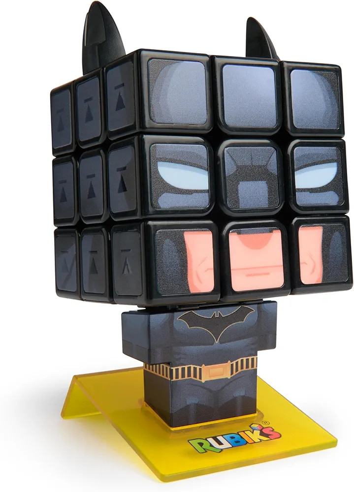 Rubik’s Cube Batman Cuber, Problem-Solving Challenging Brain Teaser Collectible Batman Fidget T... | Amazon (US)