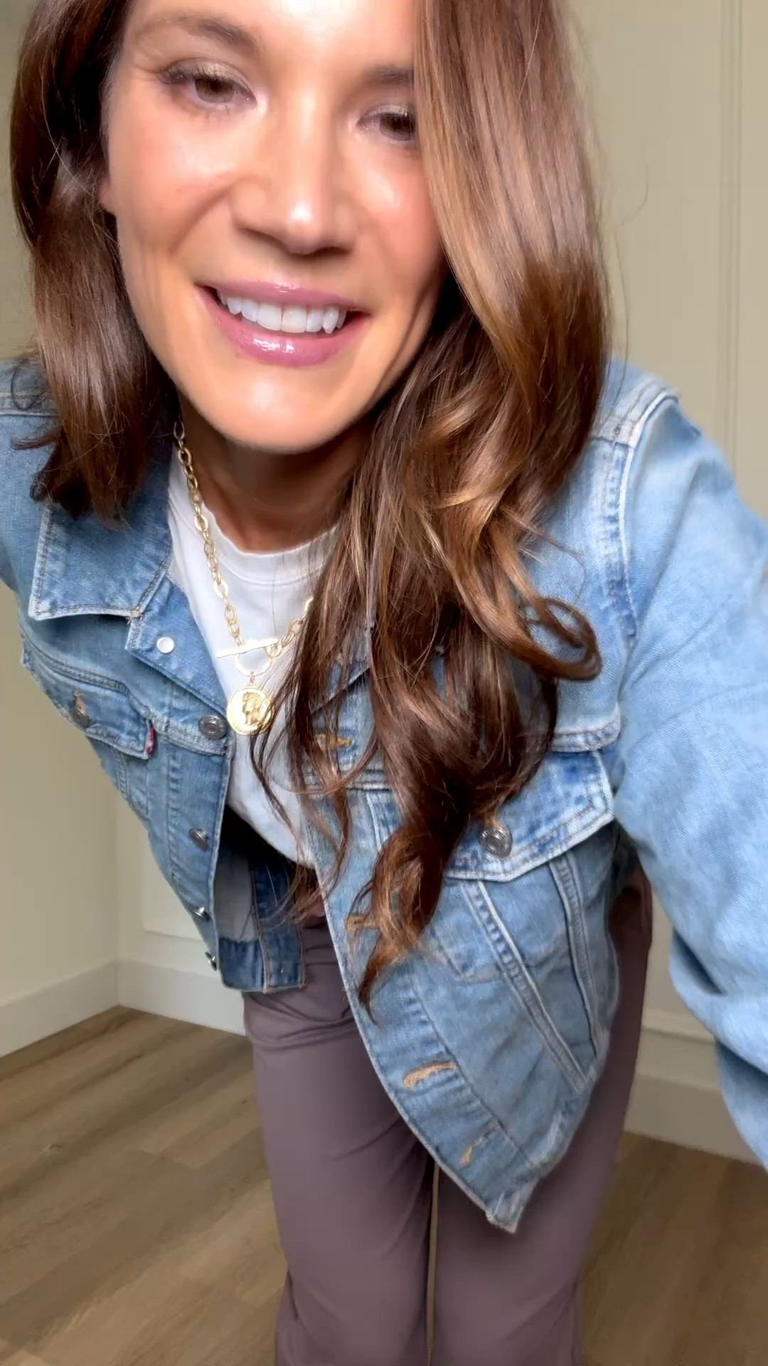 Such a good everyday outfit. I love this denim jacket layered over a simple tee with these trousers, it is the perfect mix of casual and put together.

Tall girl outfits, Denim jacket outfit, Casual work outfit, Amazon tall girl clothing, 6 foot style, Everyday outfit ideas, Business casual outfits, Elevated basics, Comfortable fashion, Easy layering pieces, Casual chic style, Stang and Co

#LTKootd #LTKTall #LTKWorkwear