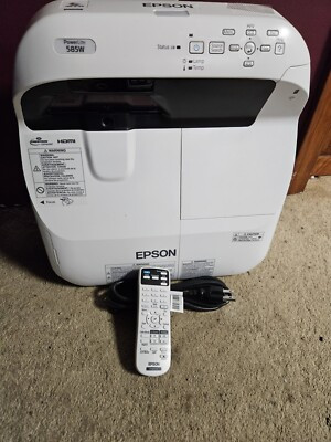 Sewing Epson Powerlite  585w 1080i Ultra Short-Throw Lumen HDMI Projector Remote  | eBay | eBay US