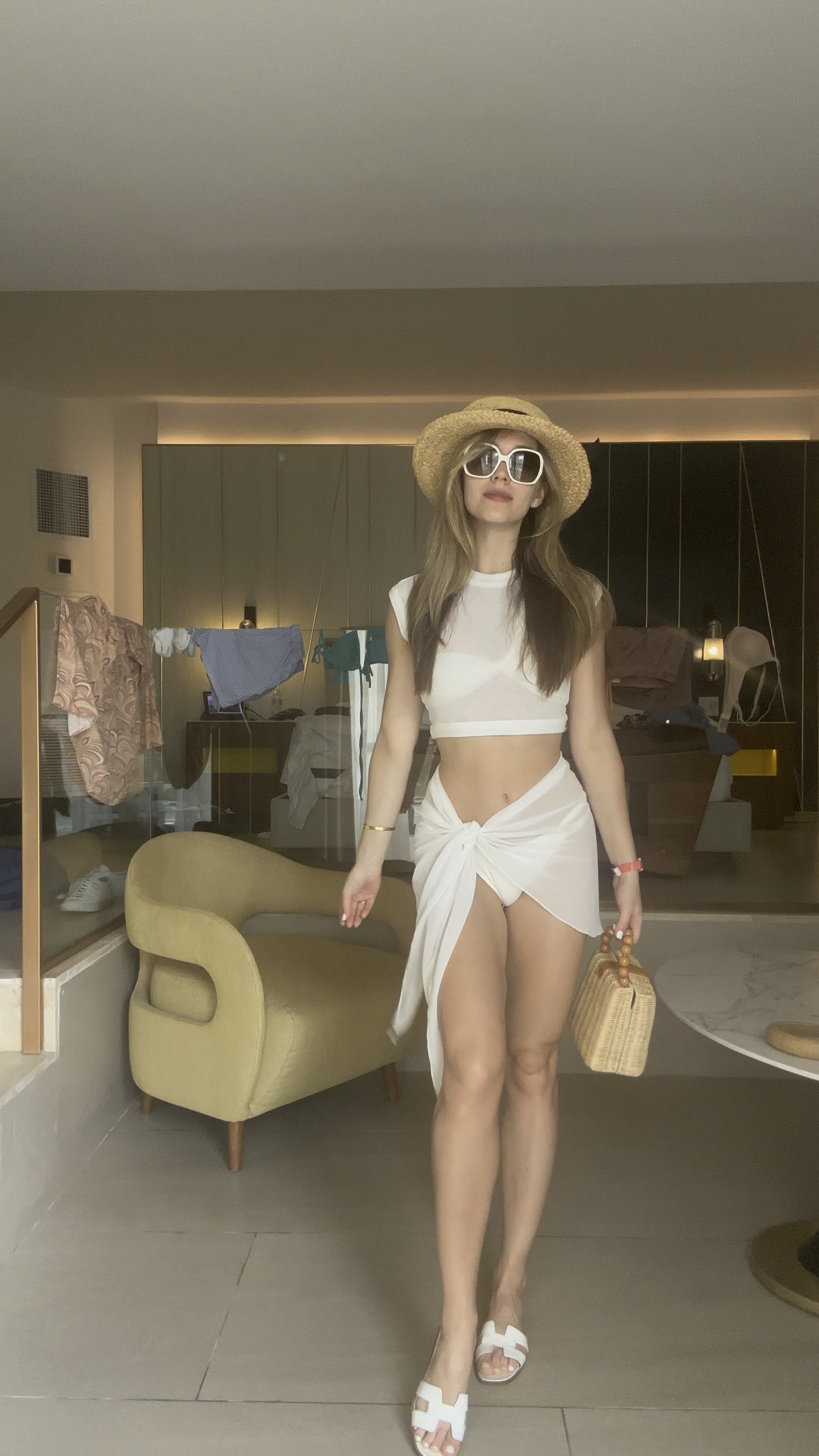 White swimsuit look 🤍 

#LTKSwim #LTKStyleTip #LTKFindsUnder50