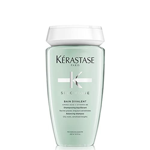 KERASTASE Specifique Balancing Shampoo for Oily Scalp & Hair, Cleanses Oil From Roots and Hydrates Dry Hair Ends | Amazon (US)