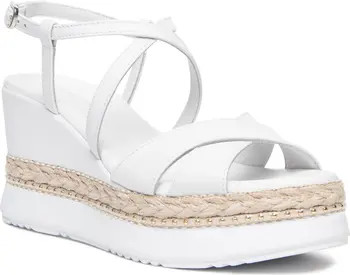 NeroGiardini Ankle Strap Platform Wedge Sandal (Women) | Nordstrom | Nordstrom