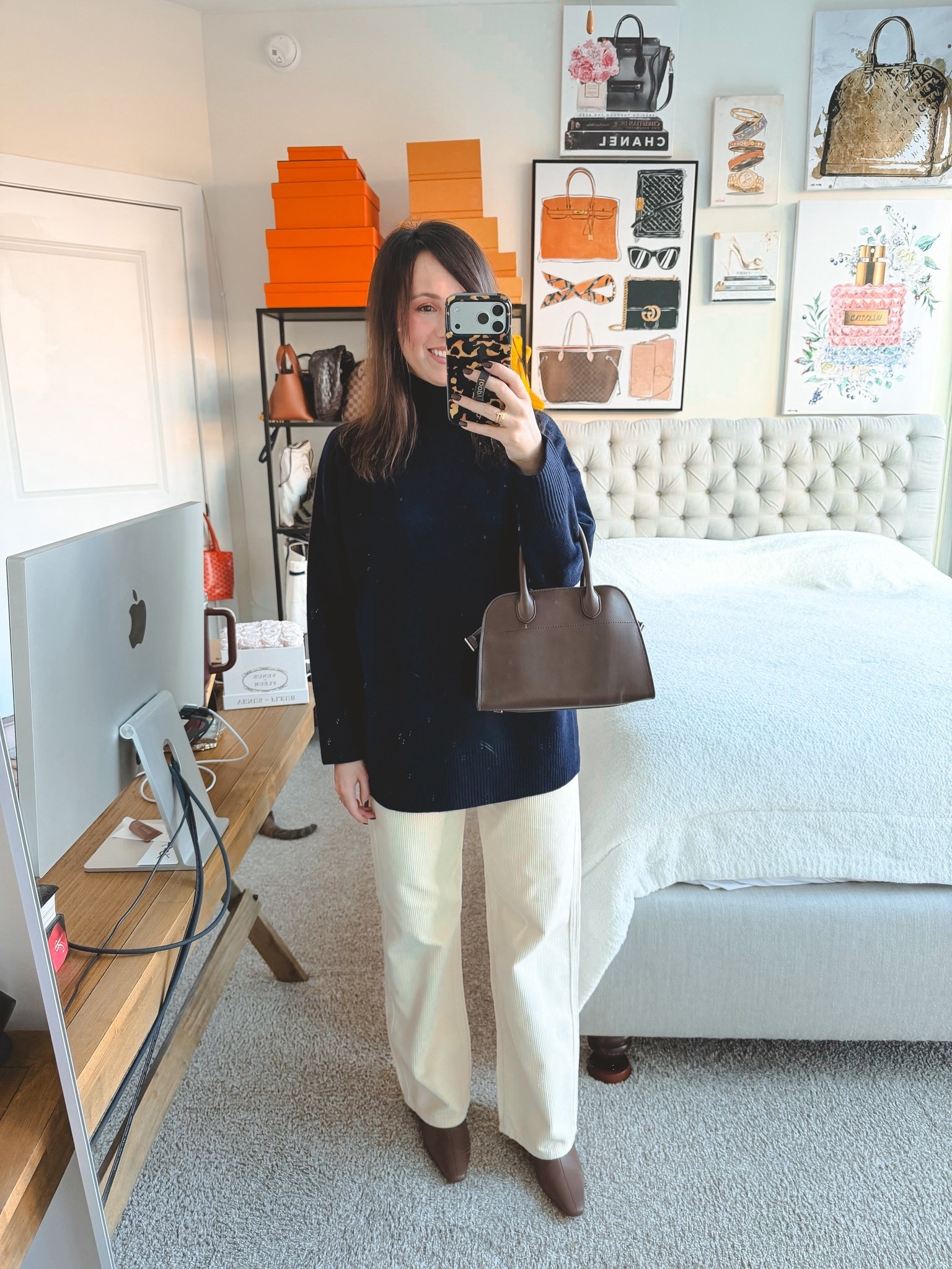 Vince navy cashmere turtleneck sweater with cream corduroy pants



#LTKFindsUnder100 #LTKootd #LTKSeasonal