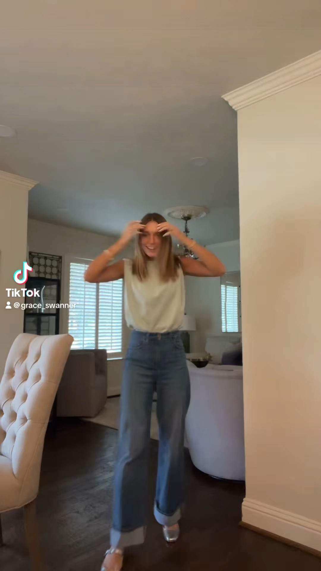 Hehehe ootd for work! Post engagement!! 

These jeans are so comfy and worth the price! And these shoes are PERFECT to dress it all up! 

#LTKSaleAlert #LTKWorkwear #LTKSeasonal